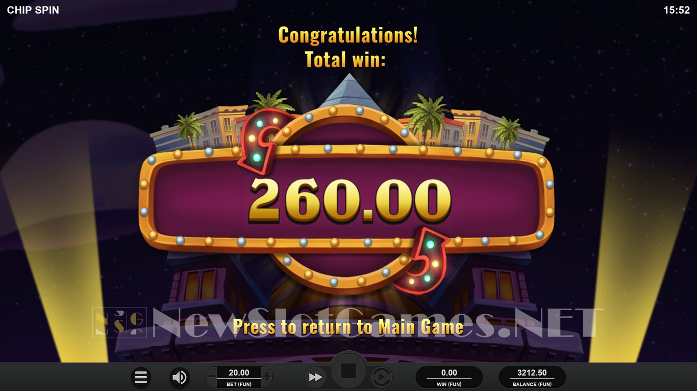 Chip Spin Slot Slot Image in Demo - pic. 3