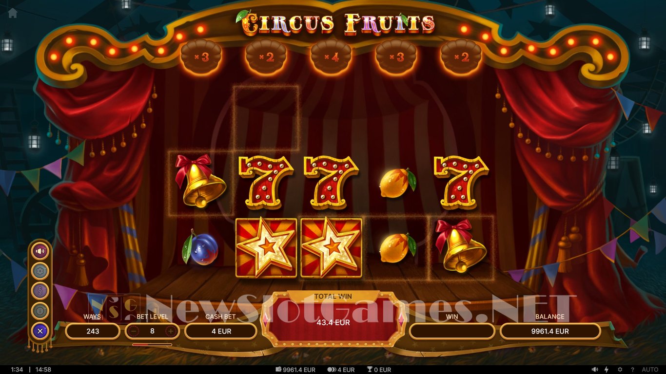 Circus Fruits Slot Slot Image in Demo - pic. 11