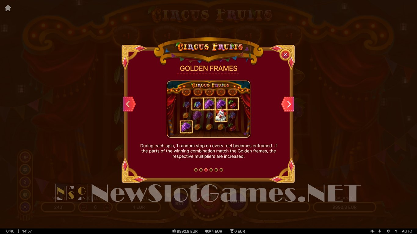 Circus Fruits Slot Slot Image in Demo - pic. 6