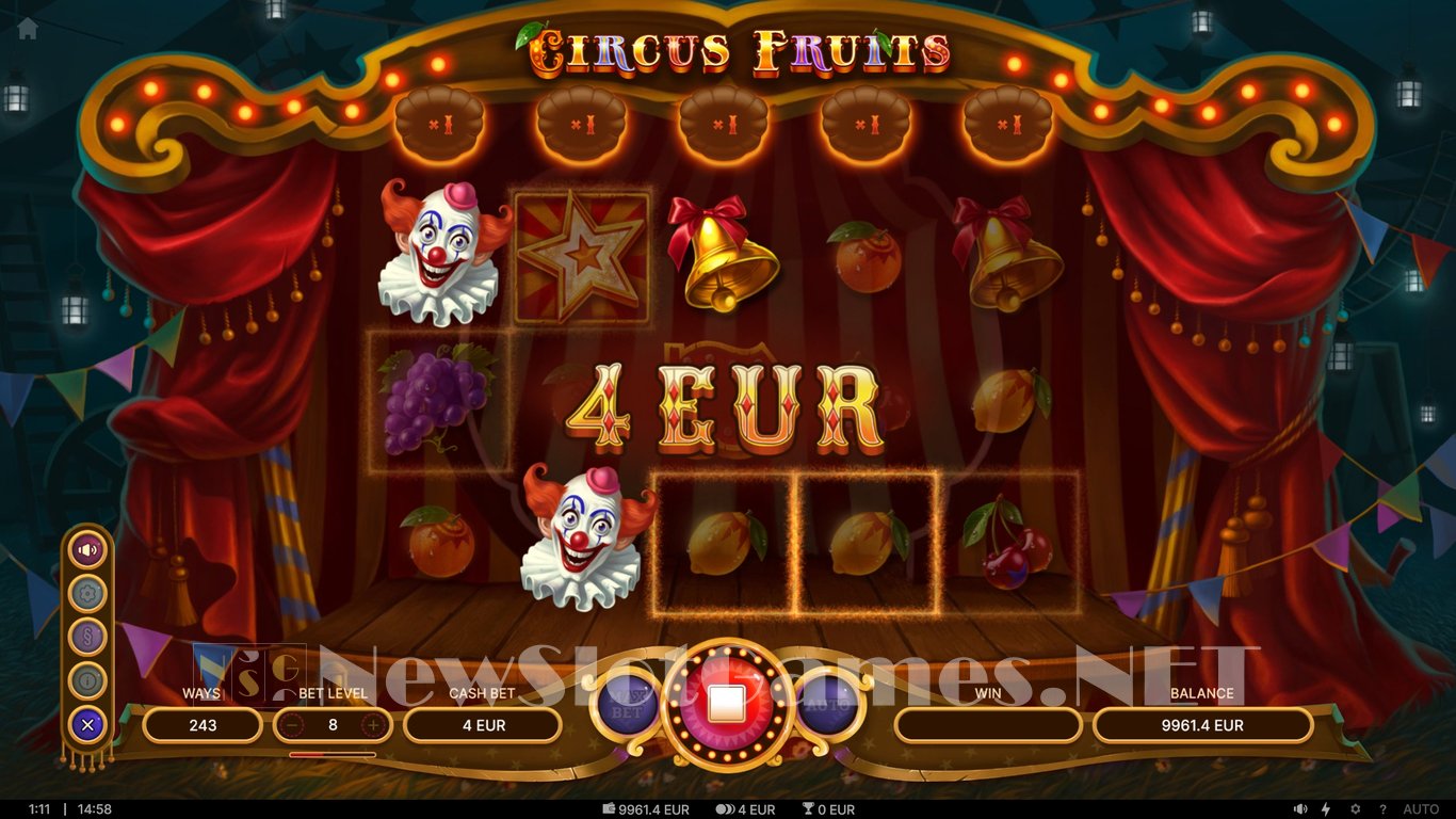 Circus Fruits Slot Slot Image in Demo - pic. 8
