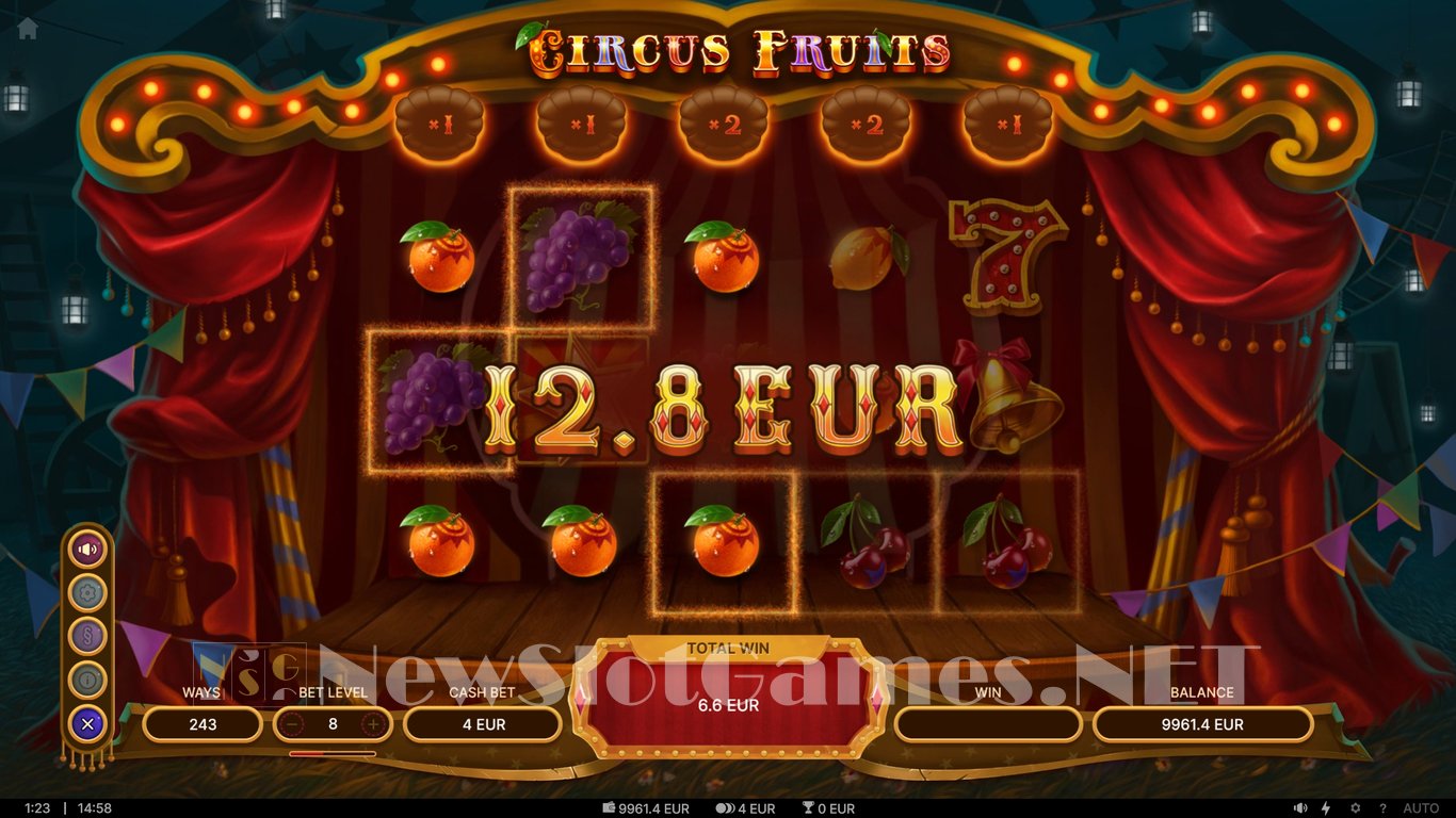 Circus Fruits Slot Slot Image in Demo - pic. 9