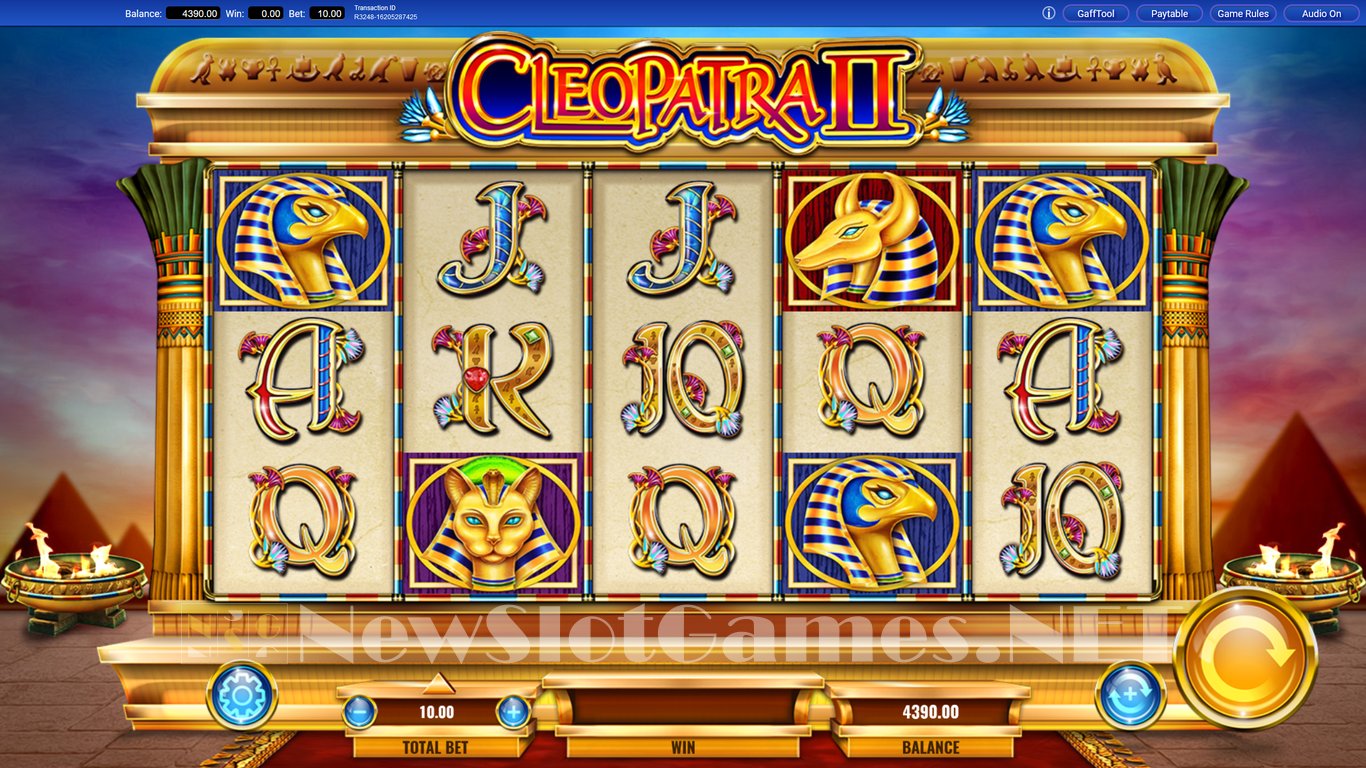 Cleopatra 2 Slot Demo Image