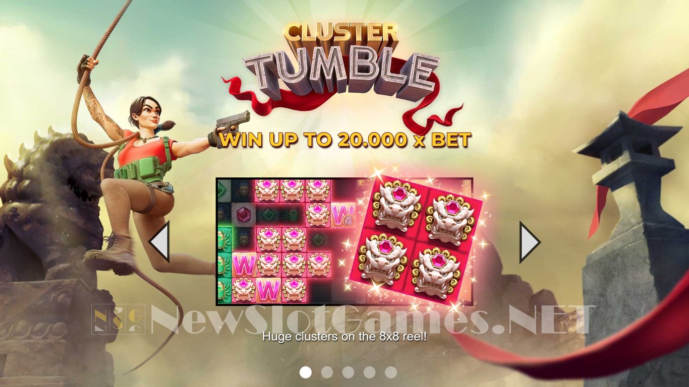 Cluster Tumble Slot Demo Image