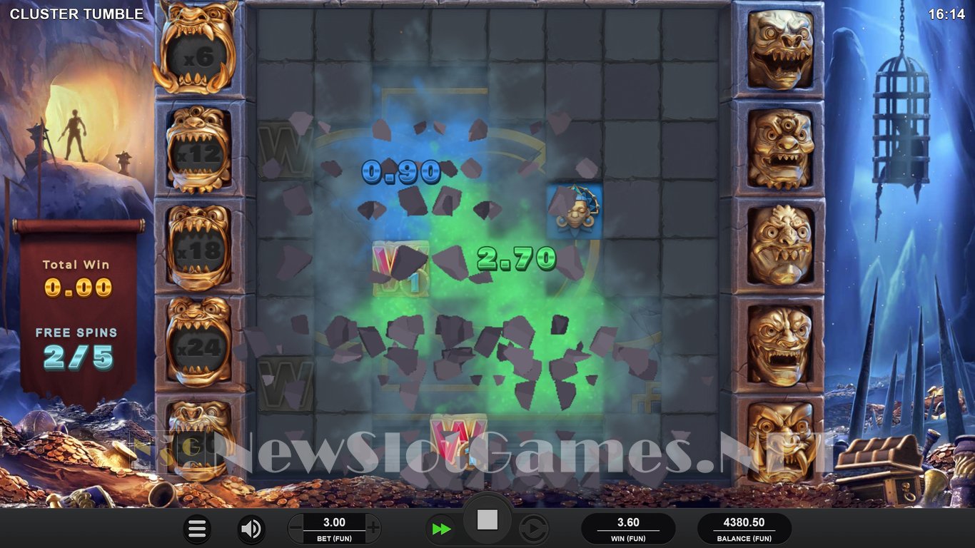 Cluster Tumble Slot Slot Image in Demo - pic. 11