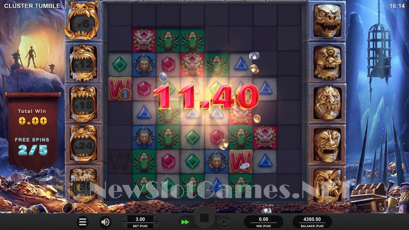 Cluster Tumble Slot Slot Image in Demo - pic. 12