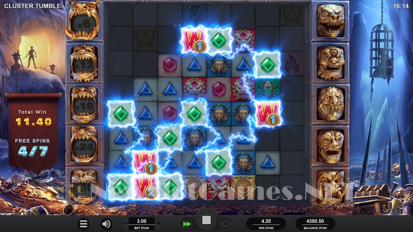 Cluster Tumble Slot Slot Image in Demo - pic. 13