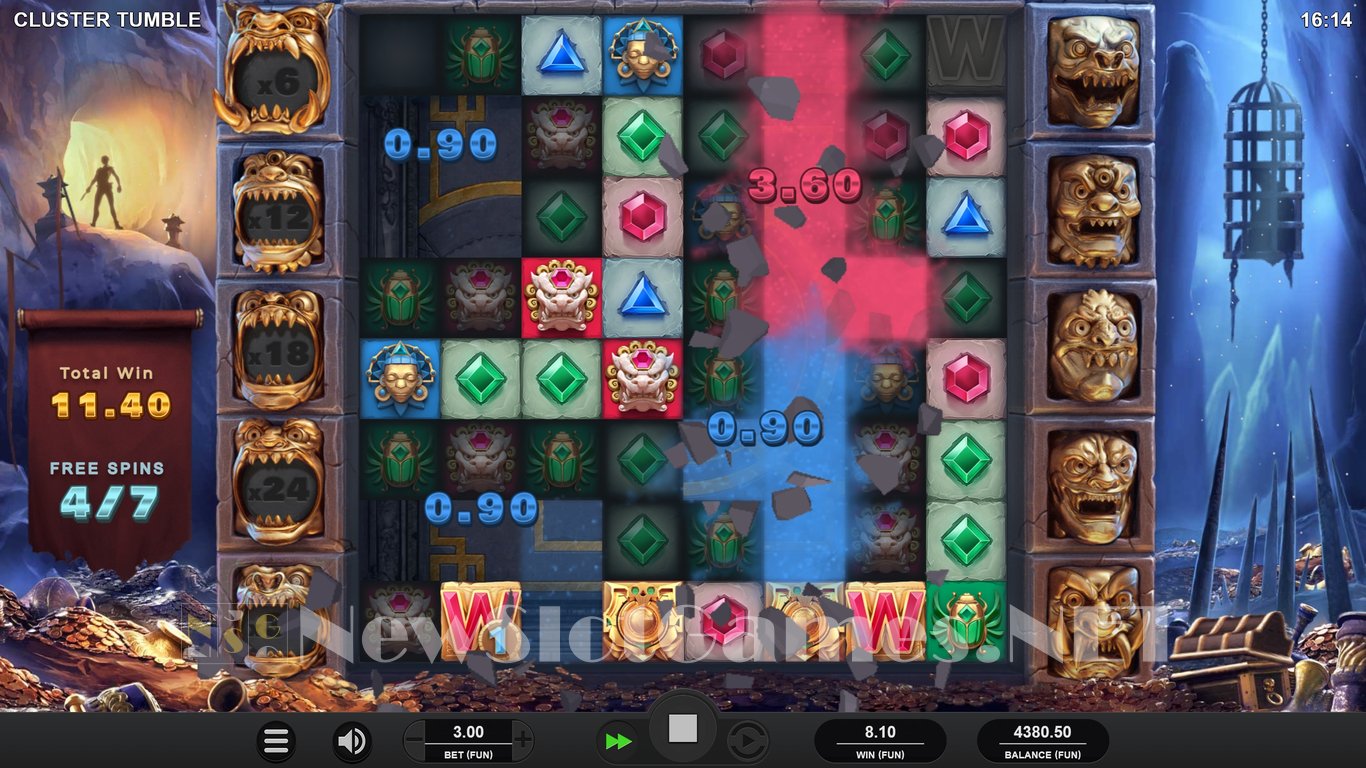 Cluster Tumble Slot Slot Image in Demo - pic. 15