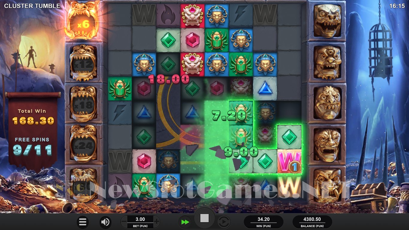 Cluster Tumble Slot Slot Image in Demo - pic. 18