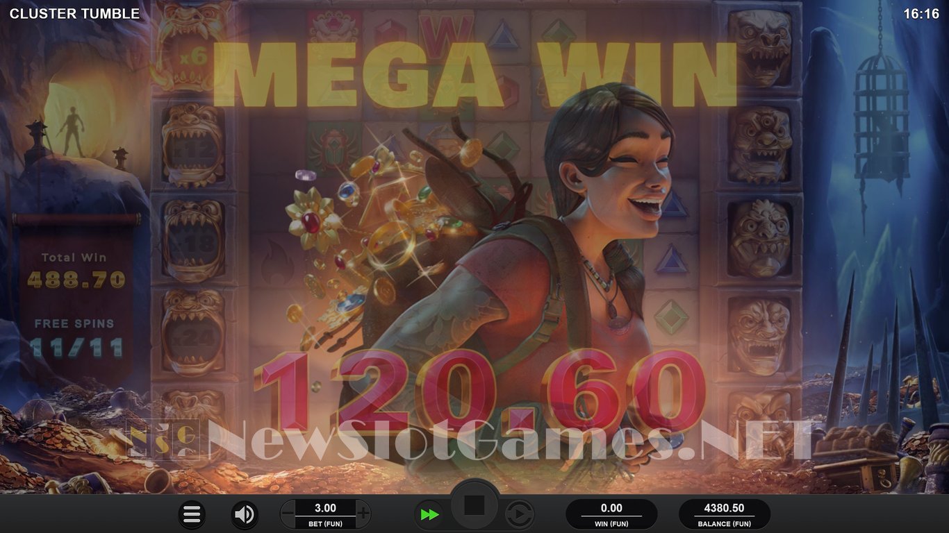 Cluster Tumble Slot Slot Image in Demo - pic. 19