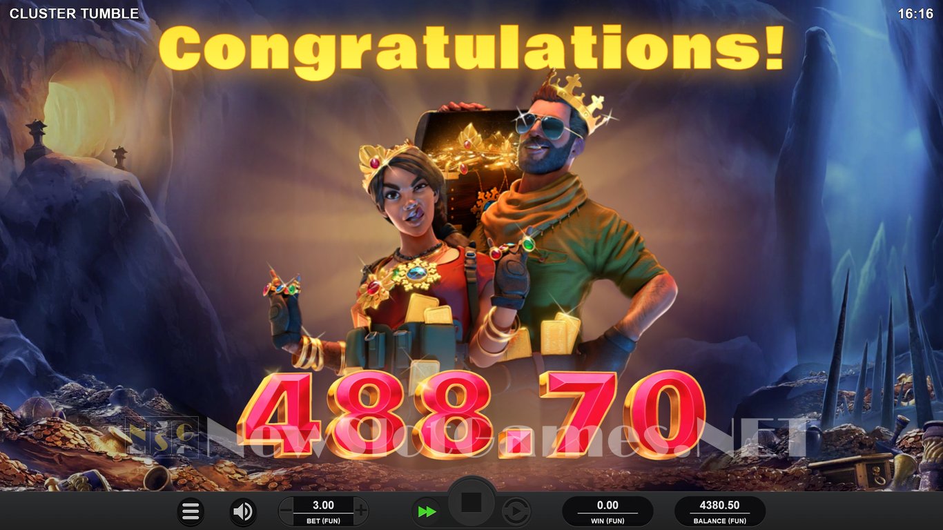 Cluster Tumble Slot Slot Image in Demo - pic. 20