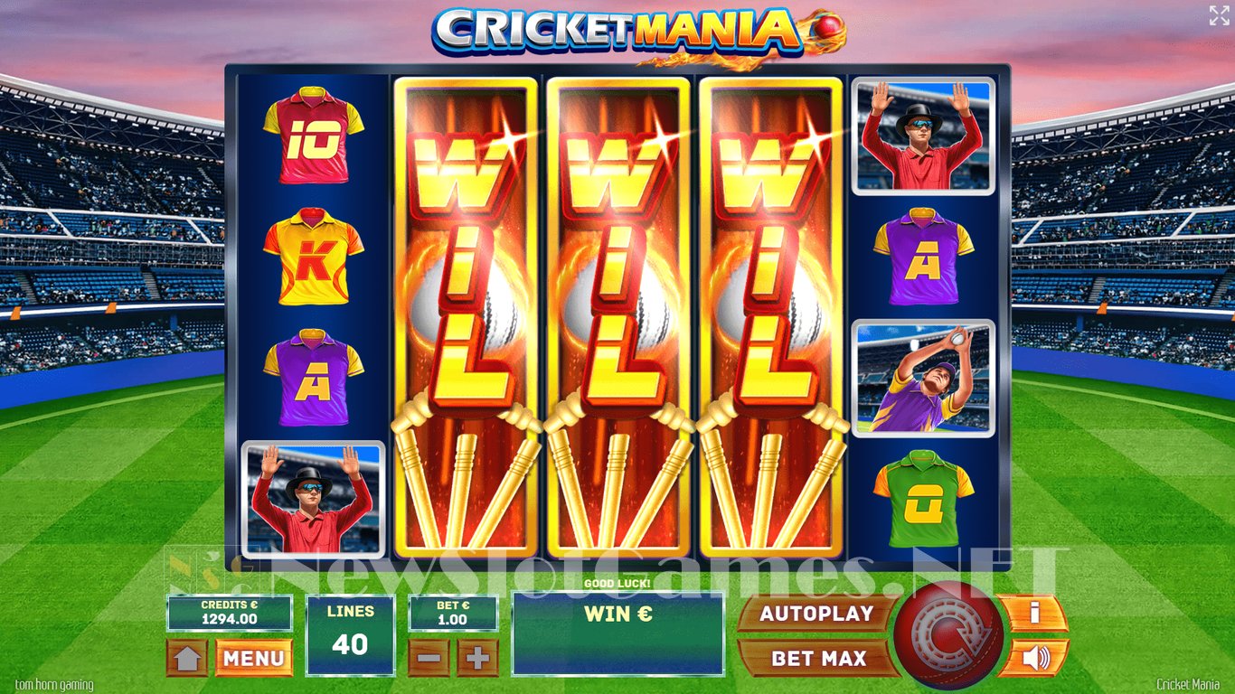 Cricket Mania Slot Demo Image