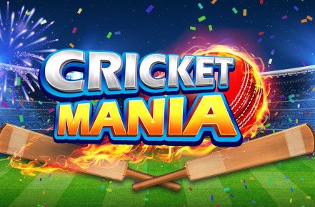 Cricket Mania Slot Logo
