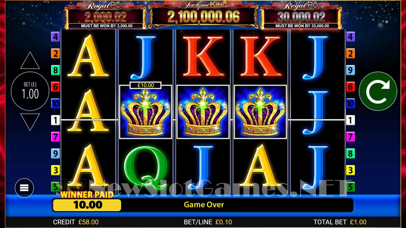 Crown Gems Jackpot King Slot Slot Image in Demo - pic. 2