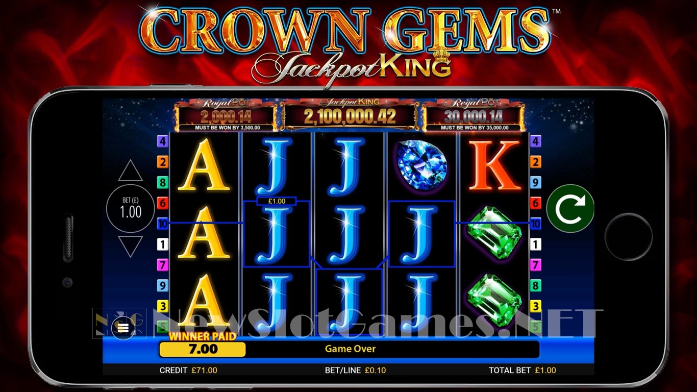Crown Gems Jackpot King Slot Slot Image in Demo - pic. 7