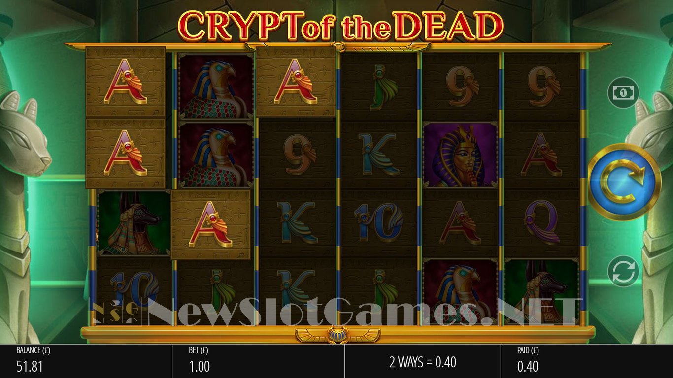 Crypt of the Dead Slot Demo Image