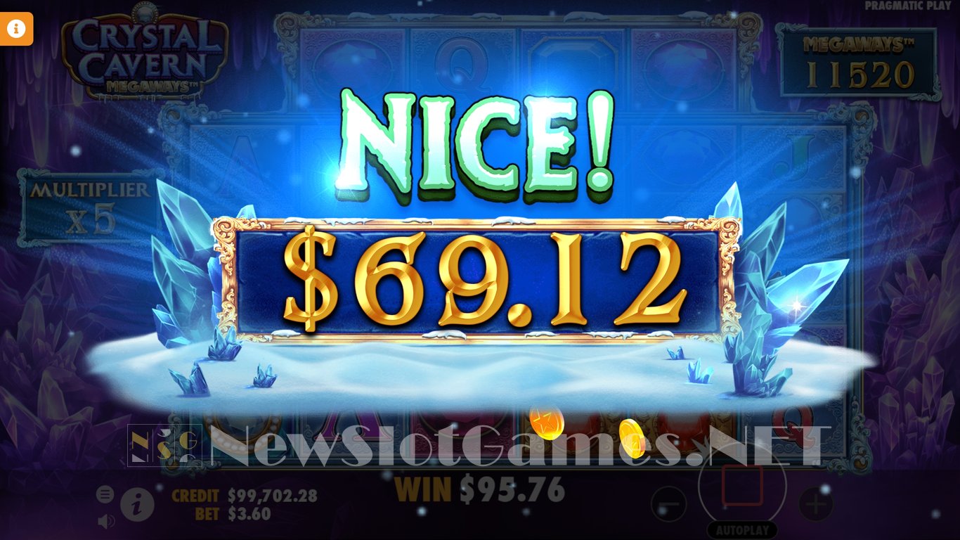 Crystal Caverns Megaways Slot Slot Image in Demo - pic. 13