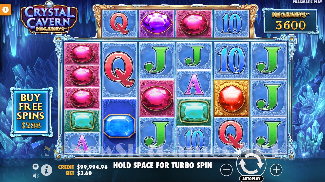Crystal Caverns Megaways Slot Slot Image in Demo - pic. 3