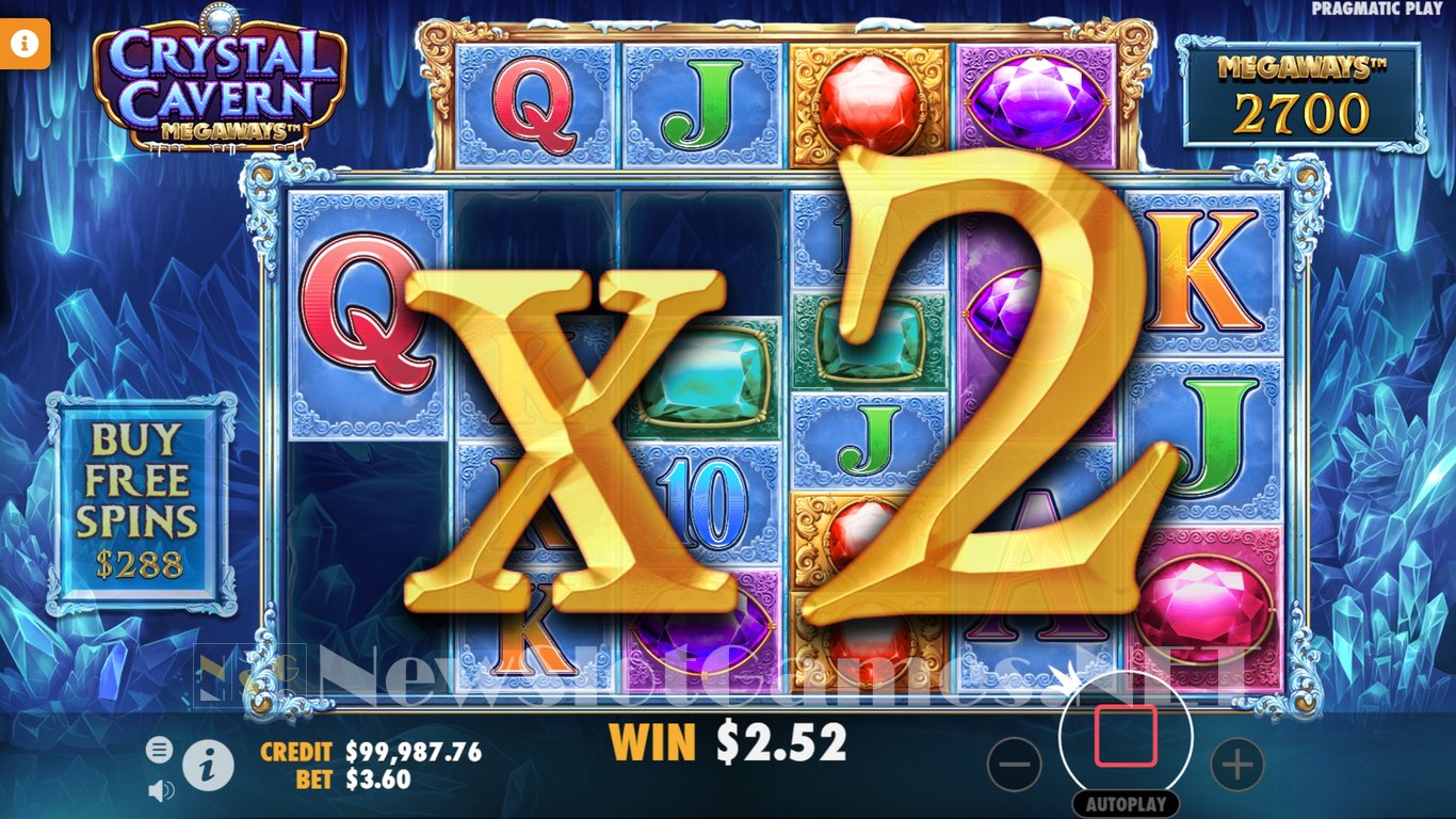 Crystal Caverns Megaways Slot Slot Image in Demo - pic. 5