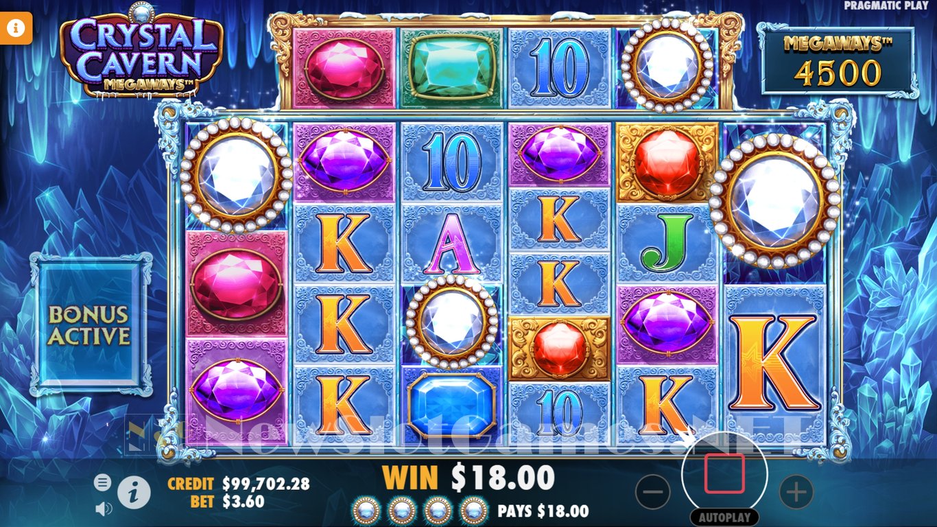 Crystal Caverns Megaways Slot Slot Image in Demo - pic. 7