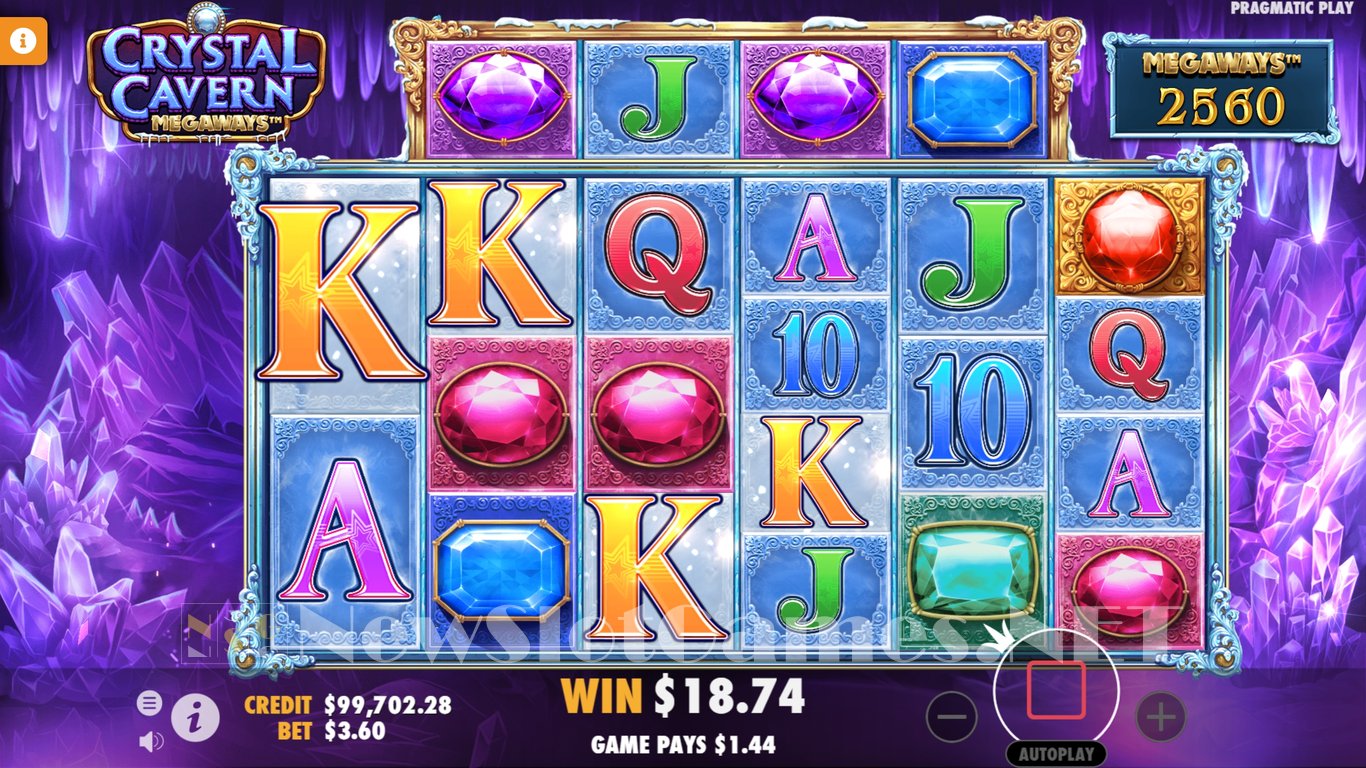 Crystal Caverns Megaways Slot Slot Image in Demo - pic. 9