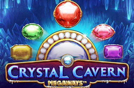 Crystal Caverns Megaways Slot Logo