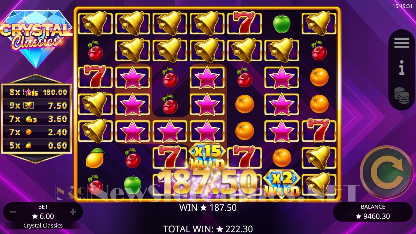 Crystal Classics Slot Slot Image in Demo - pic. 15
