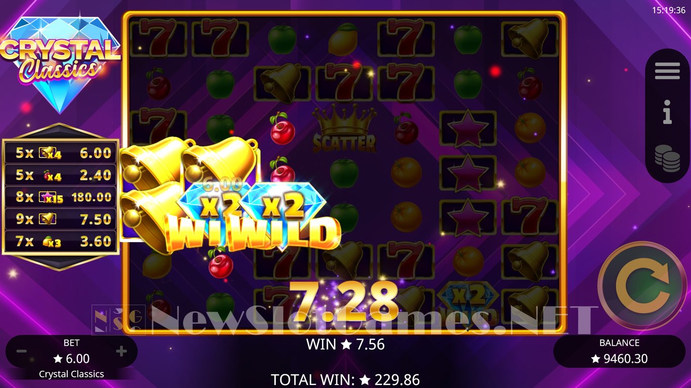 Crystal Classics Slot Slot Image in Demo - pic. 16