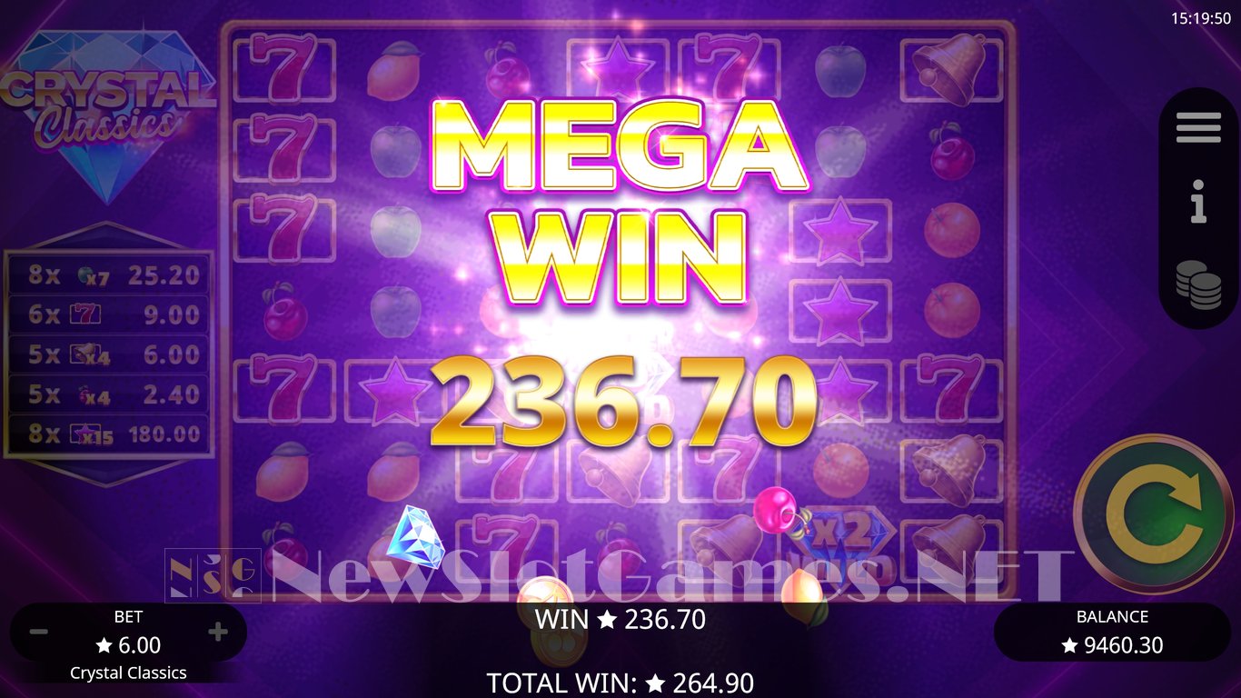 Crystal Classics Slot Slot Image in Demo - pic. 17