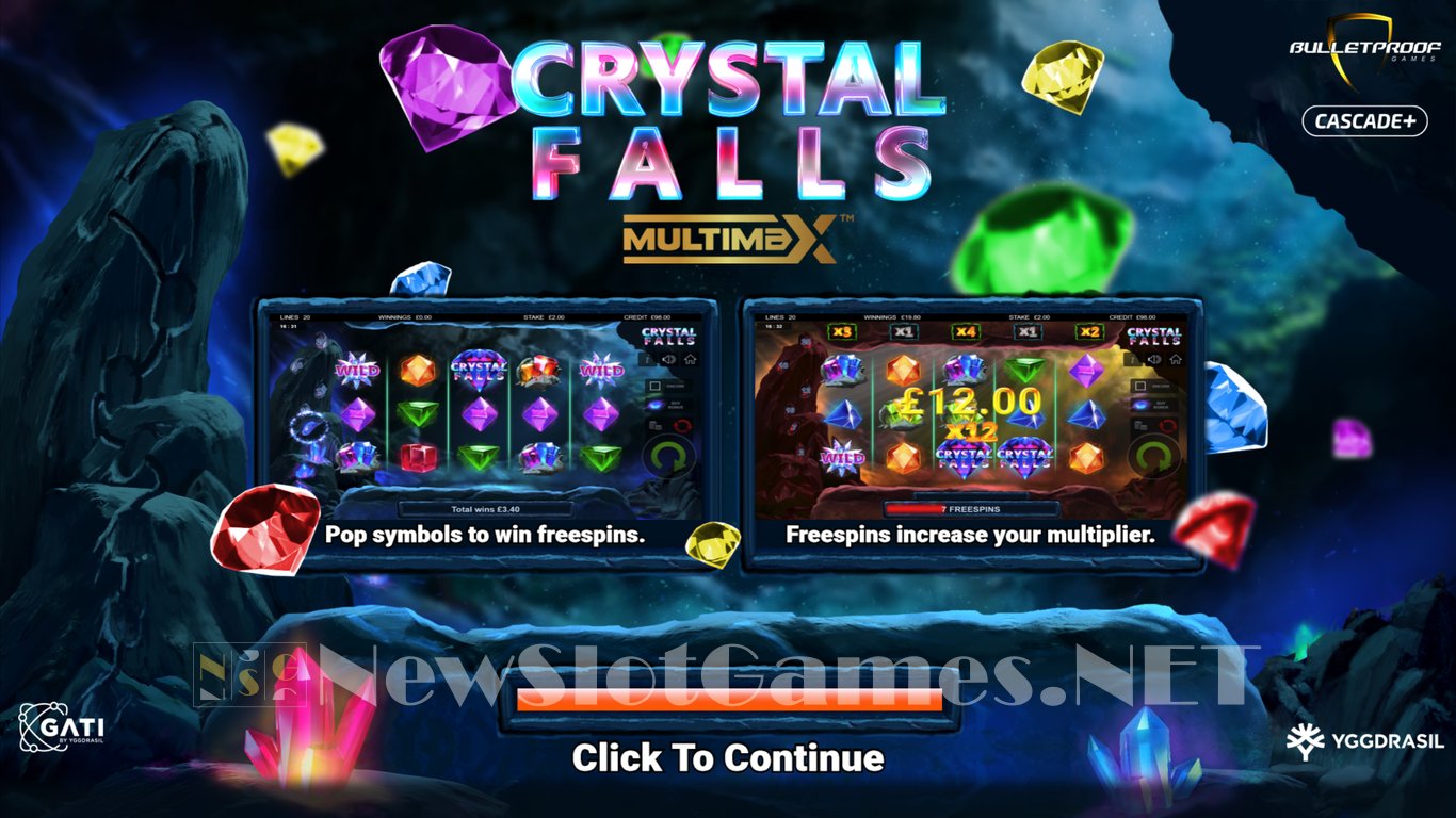 Crystal Falls Multimax Slot Demo Image