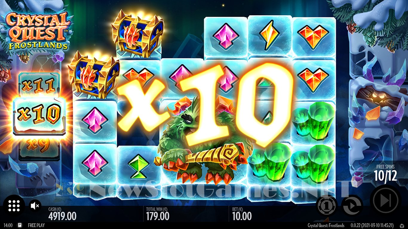 Crystal Quest Frostland Slot Slot Image in Demo - pic. 2