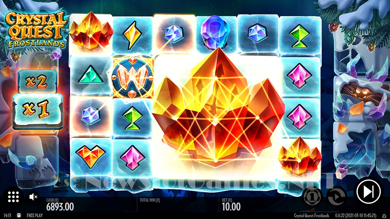 Crystal Quest Frostland Slot Slot Image in Demo - pic. 3