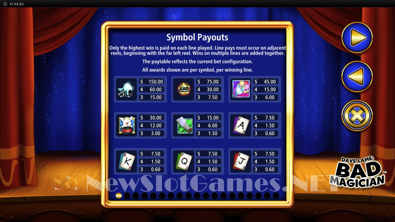 Dave Lame Bad Magician Slot Slot Image in Demo - pic. 3