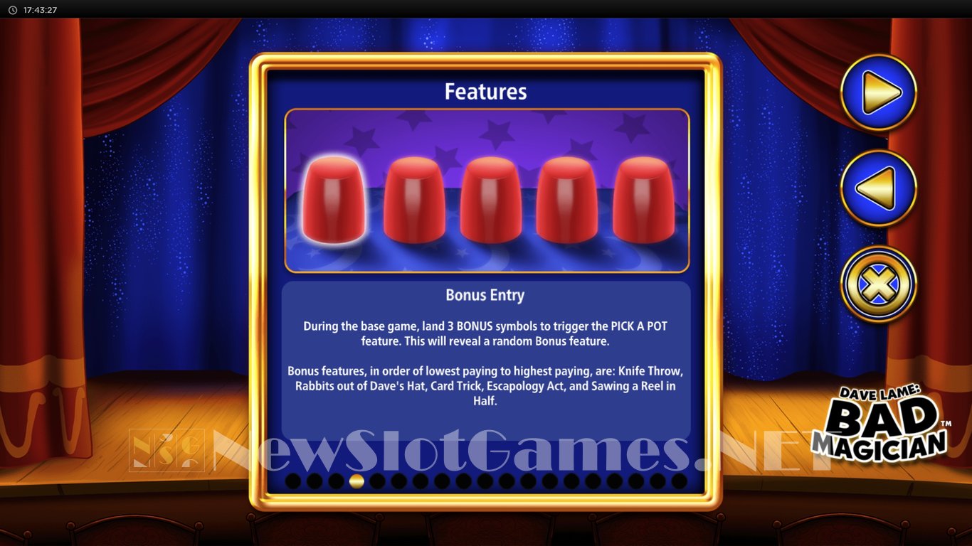 Dave Lame Bad Magician Slot Slot Image in Demo - pic. 5