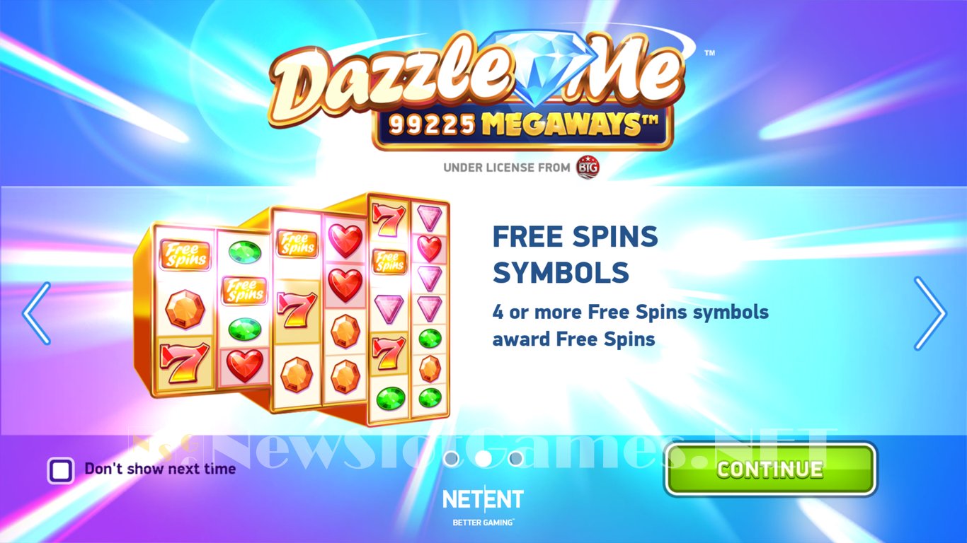Dazzle Me Megaways Slot Demo Image