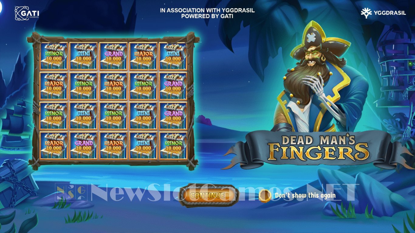Dead Mans Fingers Slot Demo Image