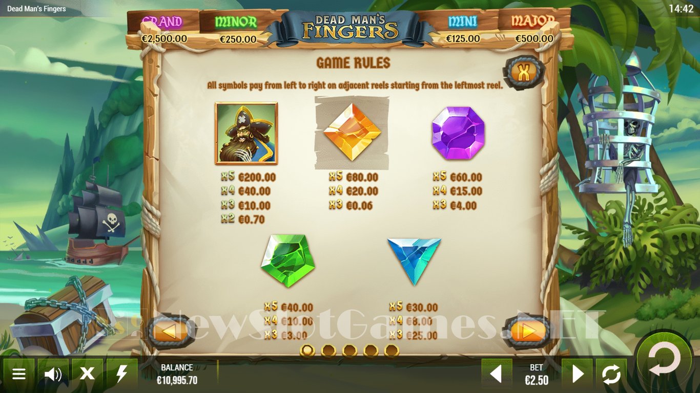 Dead Mans Fingers Slot Slot Image in Demo - pic. 4