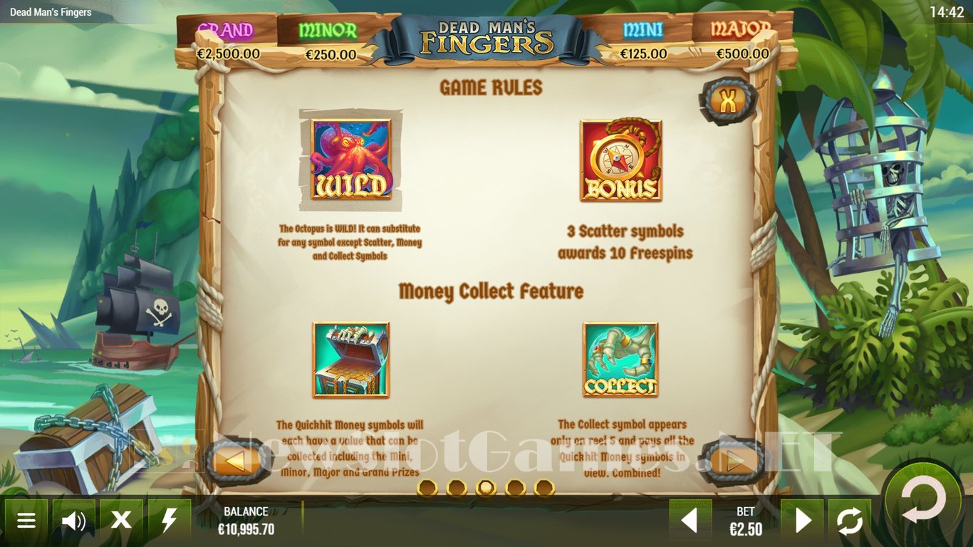 Dead Mans Fingers Slot Slot Image in Demo - pic. 5