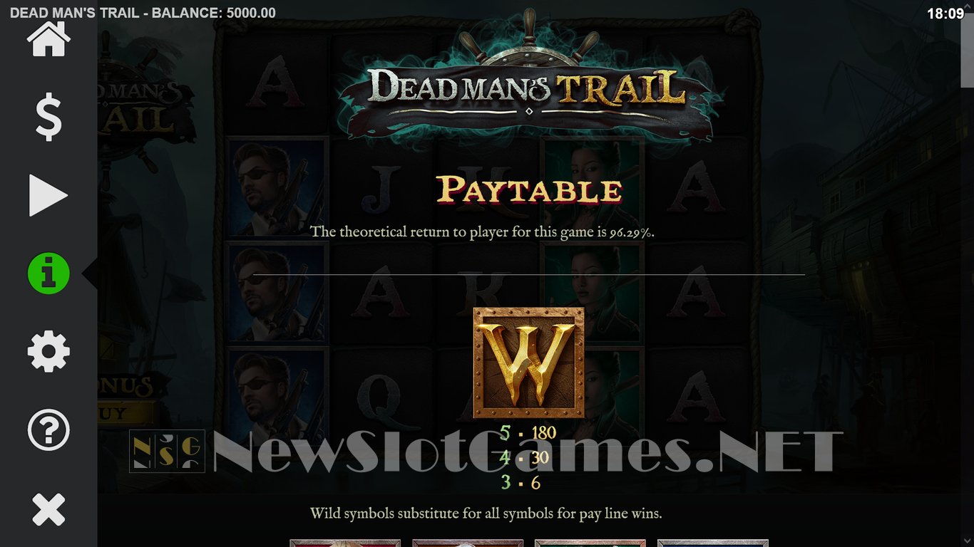 Dead Mans Trail Slot Slot Image in Demo - pic. 3