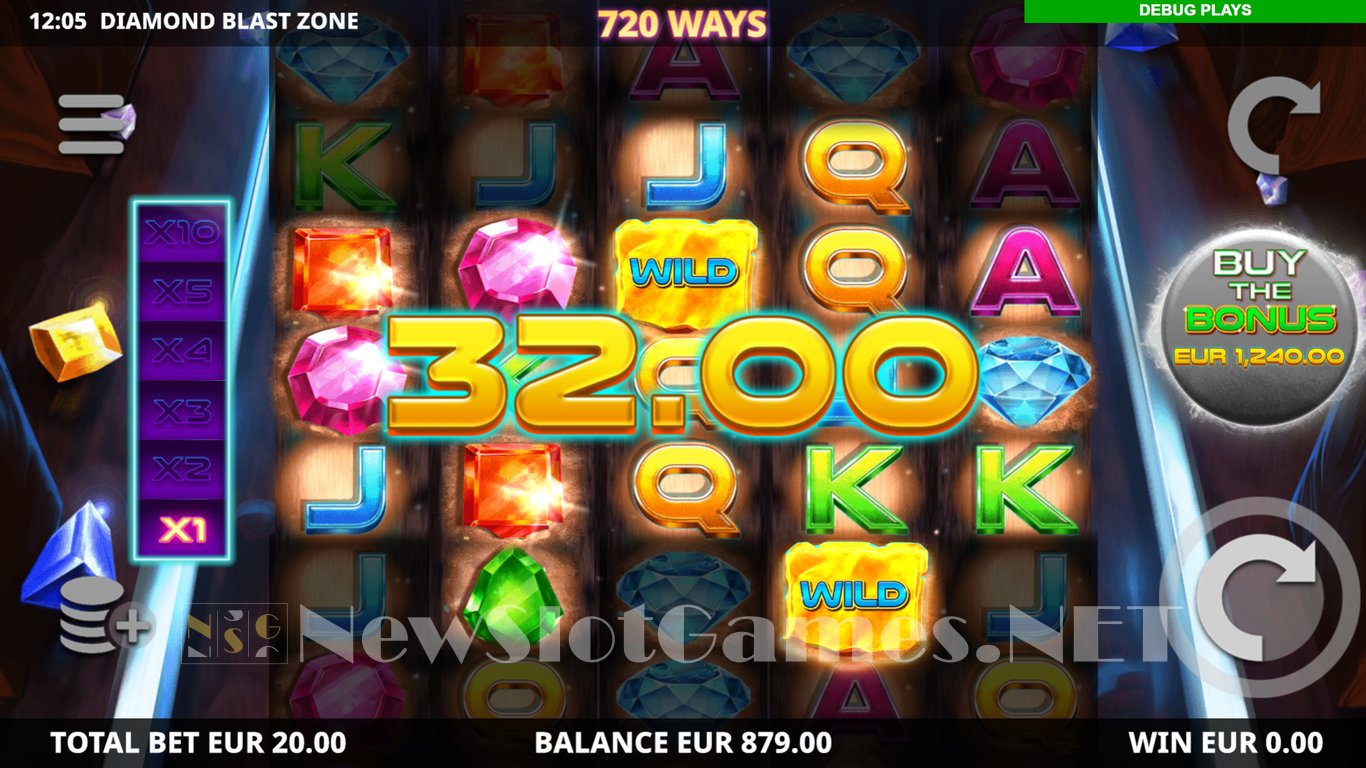 Diamond Blast Zone Slot Slot Image in Demo - pic. 3