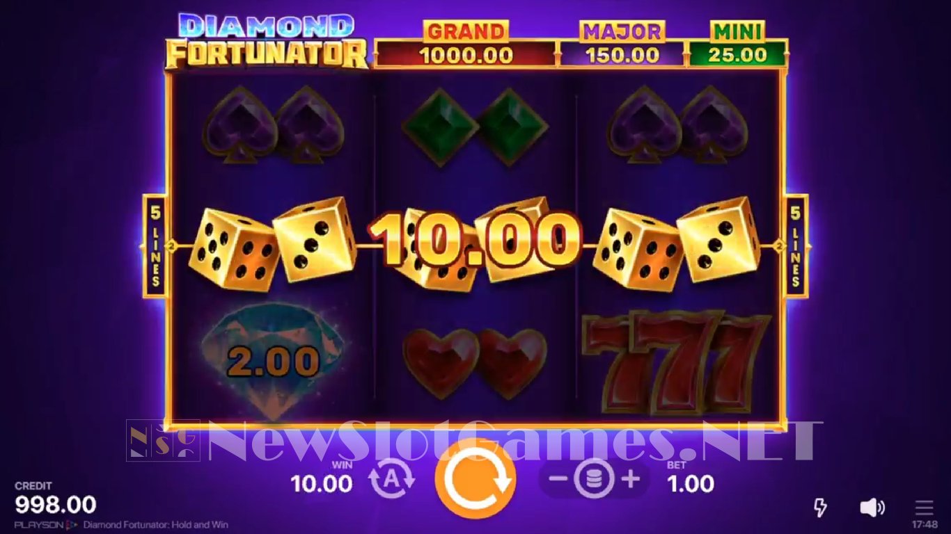 Diamond Fortunator Slot Slot Image in Demo - pic. 2