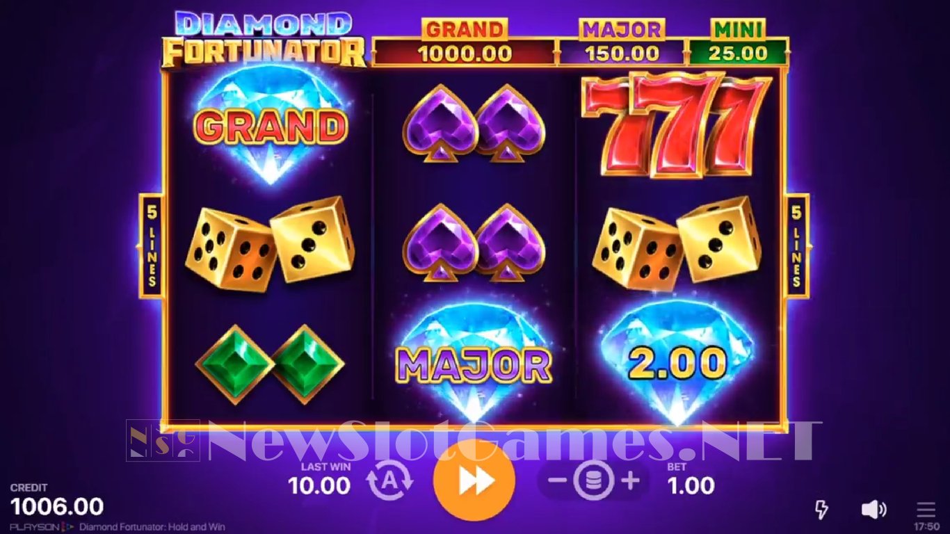 Diamond Fortunator Slot Slot Image in Demo - pic. 3