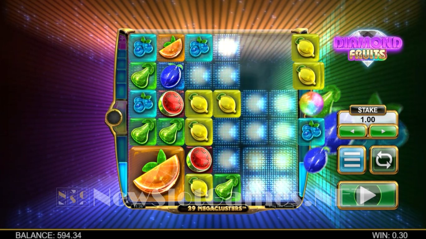 Diamond Fruits Megaclusters Slot Slot Image in Demo - pic. 11