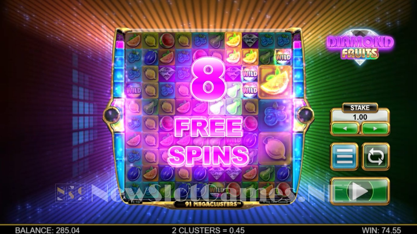 Diamond Fruits Megaclusters Slot Slot Image in Demo - pic. 13