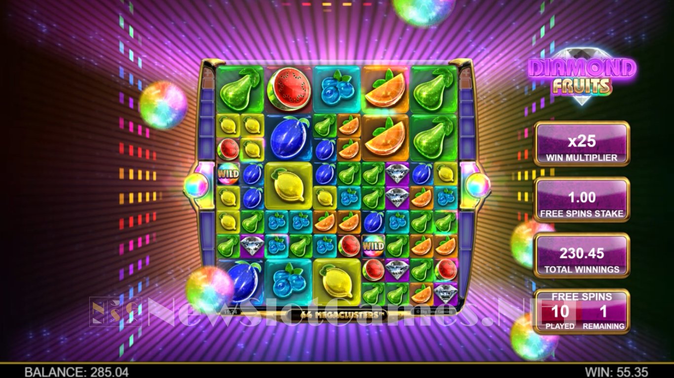 Diamond Fruits Megaclusters Slot Slot Image in Demo - pic. 18