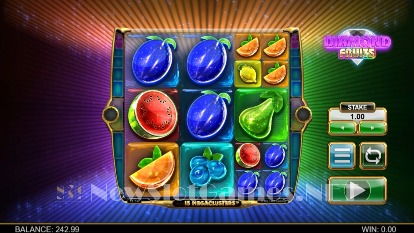 Diamond Fruits Megaclusters Slot Slot Image in Demo - pic. 2
