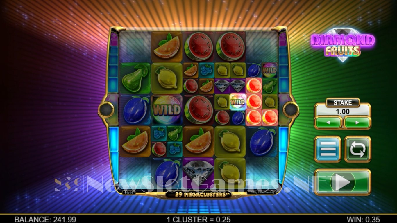 Diamond Fruits Megaclusters Slot Slot Image in Demo - pic. 3