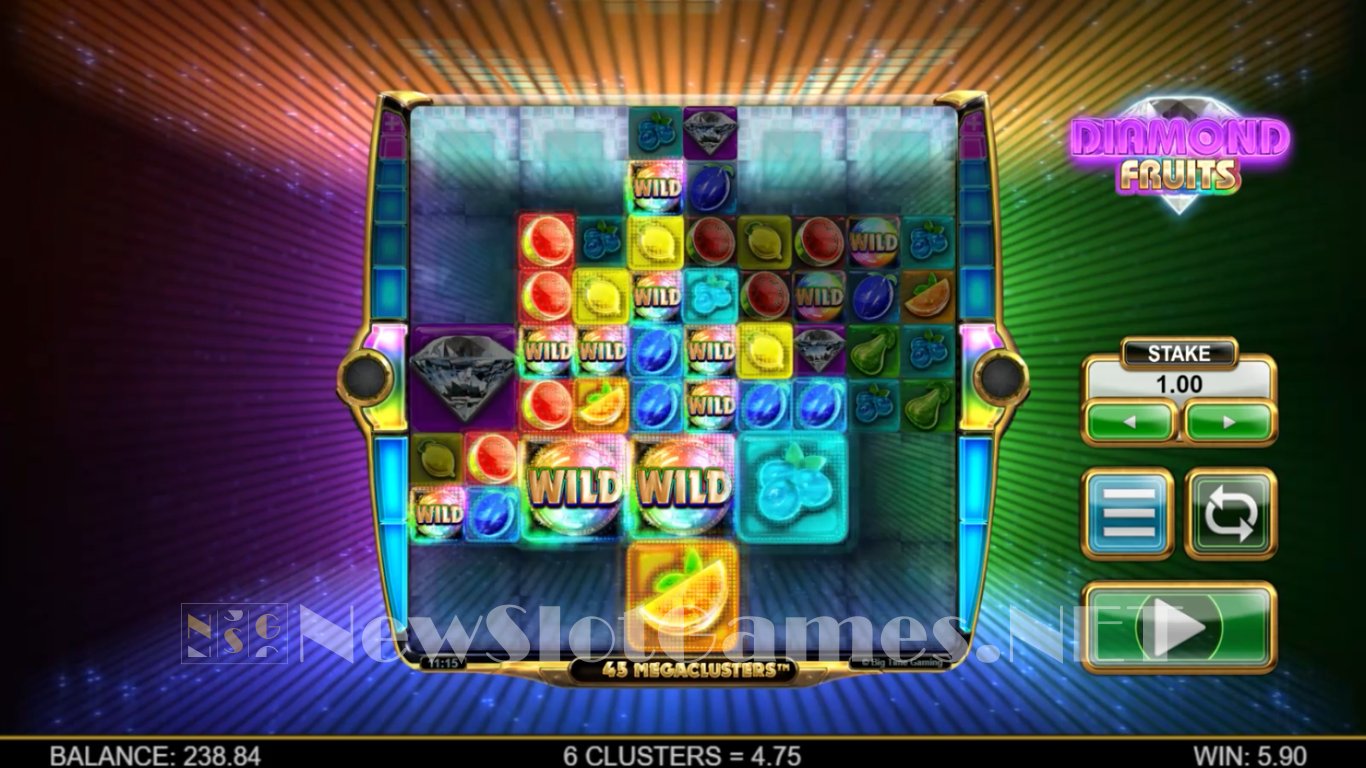 Diamond Fruits Megaclusters Slot Slot Image in Demo - pic. 7