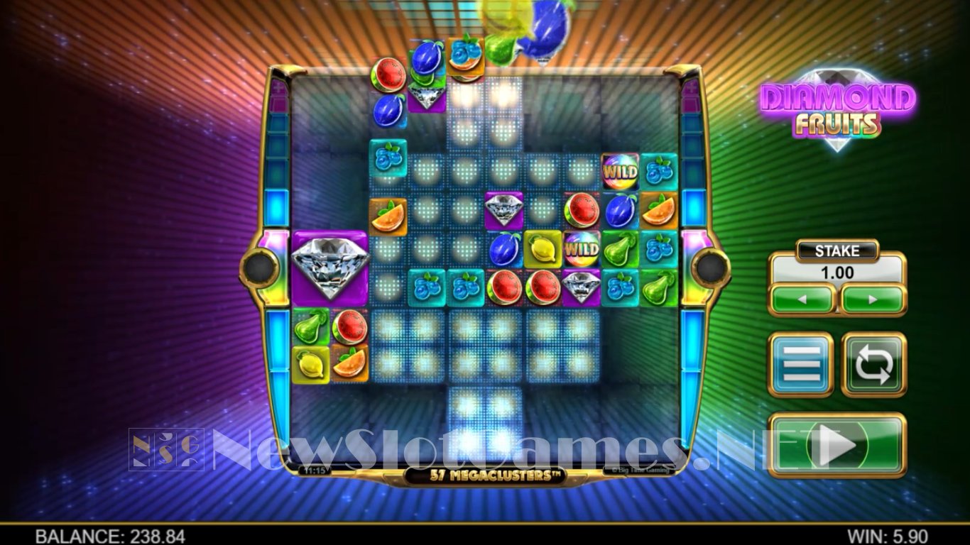 Diamond Fruits Megaclusters Slot Slot Image in Demo - pic. 8