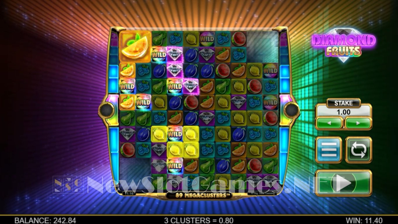 Diamond Fruits Megaclusters Slot Slot Image in Demo - pic. 9