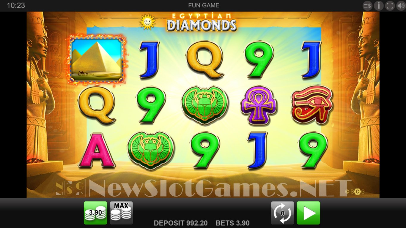 Egyptian Diamonds Slot Slot Image in Demo - pic. 3